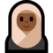 Wanita dengan Jilbab: Warna Kulit Gelap-Sedang