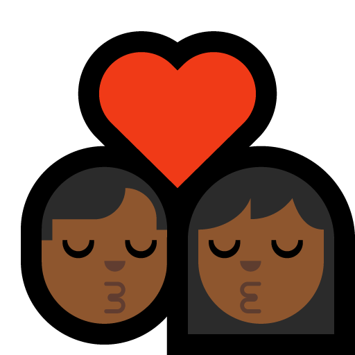 Bacio - Uomo: Carnagione Medio-Scura, Donna: Carnagione Medio-Scura