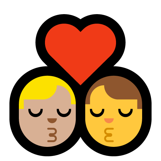 Bacio - Uomo: Carnagione Medio-Chiara, Uomo: Senza Carnagione