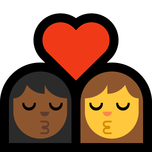 Bacio - Donna: Carnagione Medio-Scura, Donna: Senza Carnagione