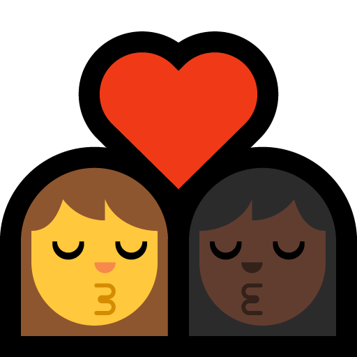 Bacio - Donna: Senza Carnagione, Donna: Carnagione Scura