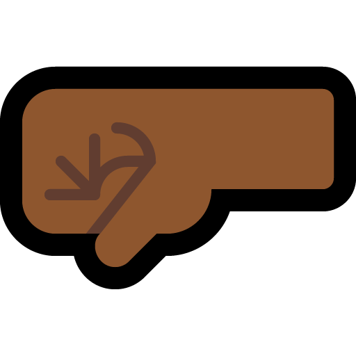 Pugno A Sinistra: Carnagione Medio-Scura