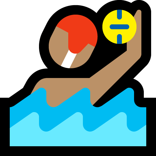 Persona Che Gioca A Pallanuoto: Carnagione Media