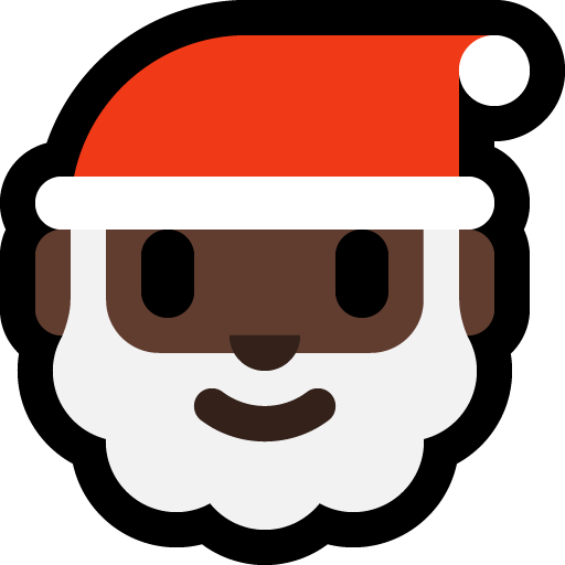 Babbo Natale: Carnagione Scura