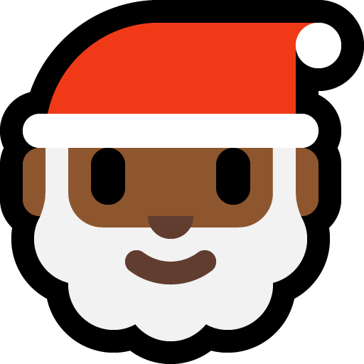 Babbo Natale: Carnagione Medio-Scura