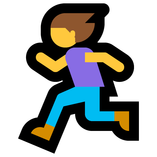 Donna Che Corre