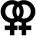 Подвійний жіночий знак