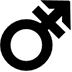 Перекреслений чоловічий знак