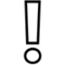 Білий знак оклику