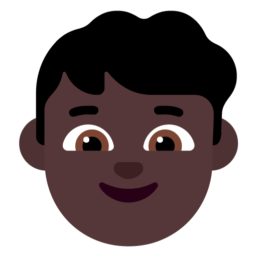 Anak laki-laki: Warna Kulit Gelap