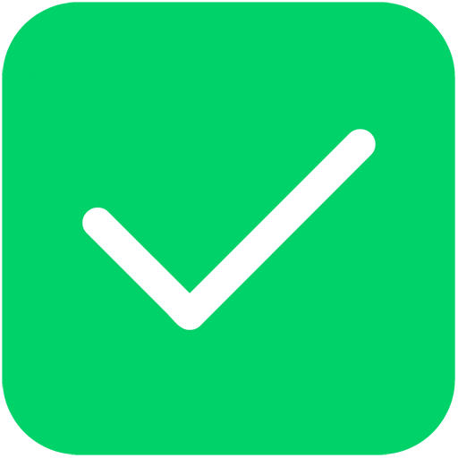 Botón De Marca De Verificación