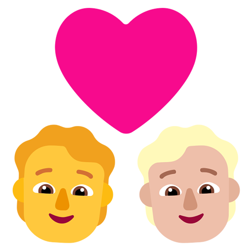 Pasangan dengan hati: Orang, Orang, Tanpa Warna Kulit, Warna Kulit Cerah-Sedang
