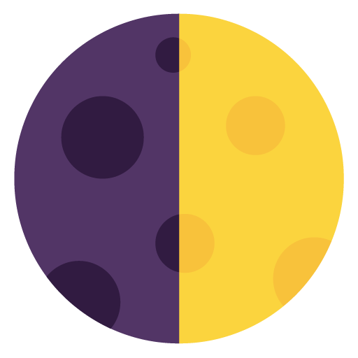 Luna En Cuarto Creciente