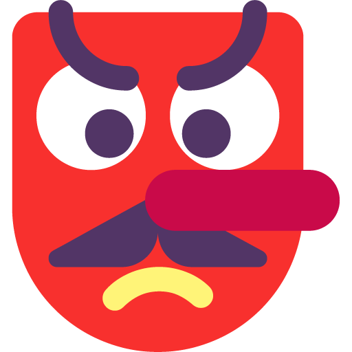 Topeng hidung panjang