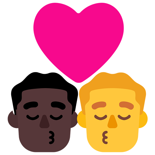 Beso - Hombre: Tono de Piel Oscuro, Hombre: Sin Tono de Piel