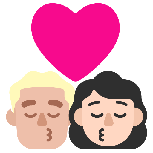 Beso - Hombre: Tono de Piel Claro Medio, Mujer: Tono de Piel Claro