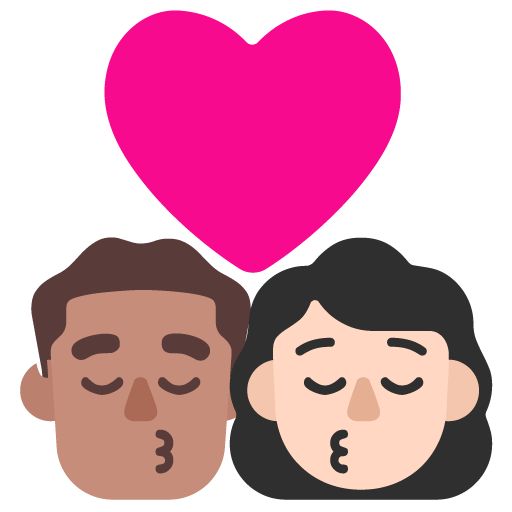 Beso - Hombre: Tono de Piel Medio, Mujer: Tono de Piel Claro