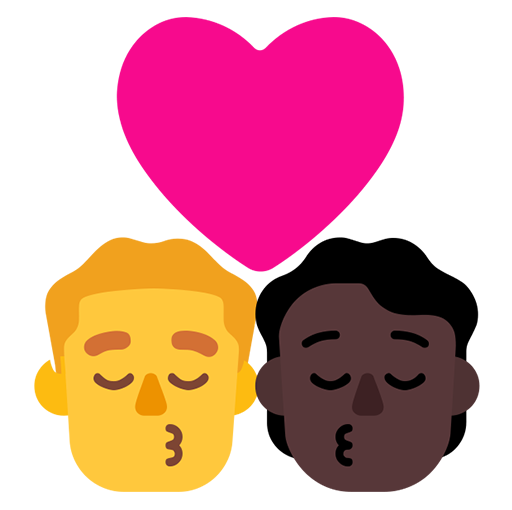Beso: Hombre, Persona, Sin Tono de Piel, Tono de Piel Oscuro