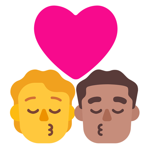 Beso: Persona, Hombre, Sin Tono de Piel, Tono de Piel Medio