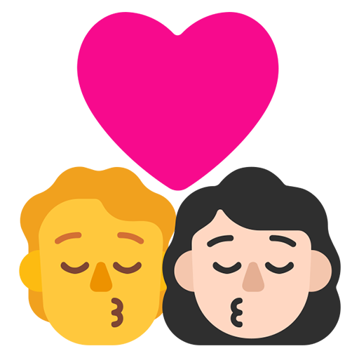 Beso: Persona, Mujer, Sin Tono de Piel, Tono de Piel Claro
