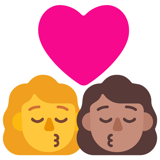 Beso - Mujer: Sin Tono de Piel, Mujer: Tono de Piel Medio