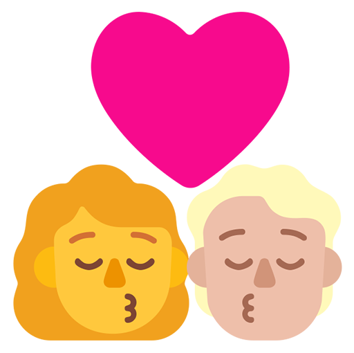 Beso: Mujer, Persona, Sin Tono de Piel, Tono de Piel Claro Medio