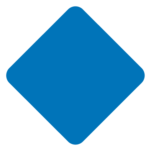 Rombo Azul Grande