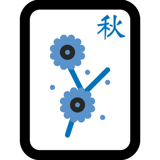 Ficha de Mahjong Otoño