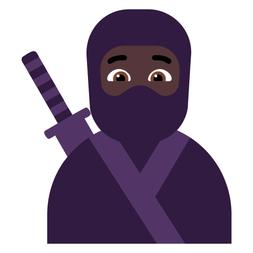 Ninja: Warna Kulit Gelap