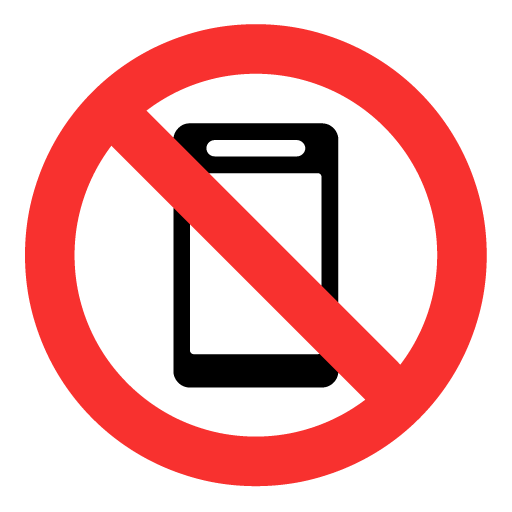 Prohibido El Uso De Móviles