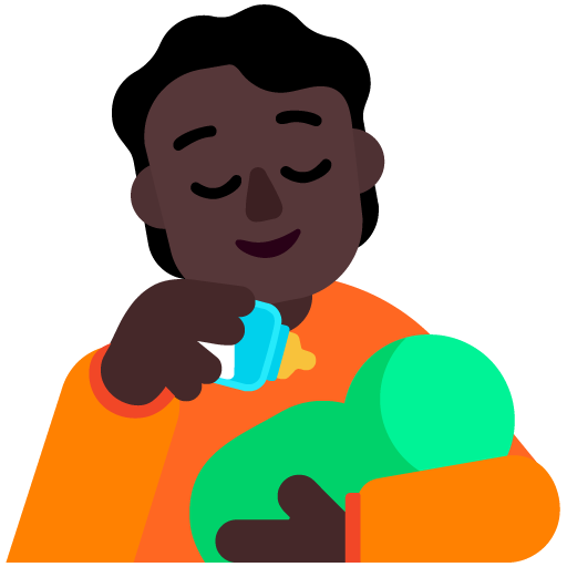 Orang menyusui bayi: Warna Kulit Gelap