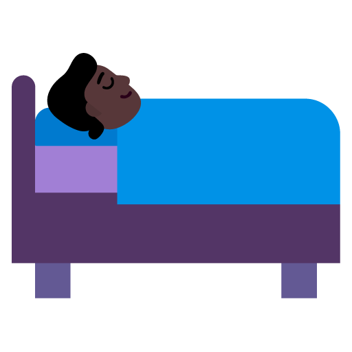 Orang di tempat tidur: Warna Kulit Gelap