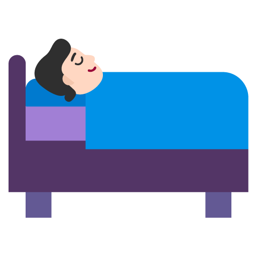 Orang di tempat tidur: Warna Kulit Cerah