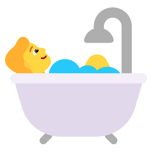 Orang di bak mandi