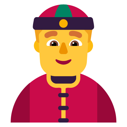 Orang dengan topi Tionghoa