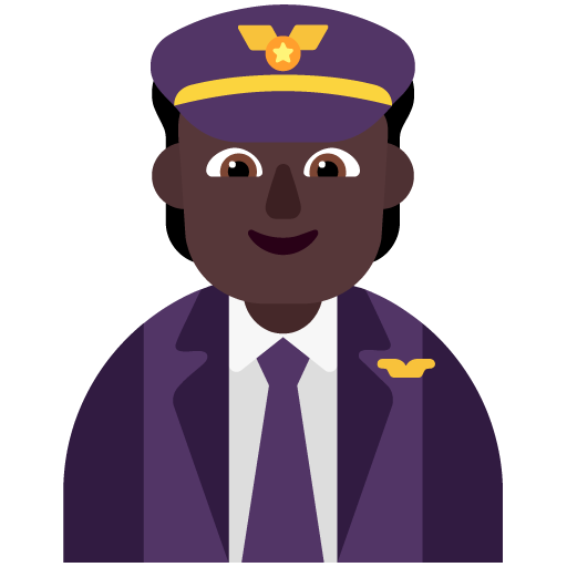 Pilot: Warna Kulit Gelap
