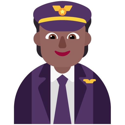 Pilot: Warna Kulit Gelap-Sedang