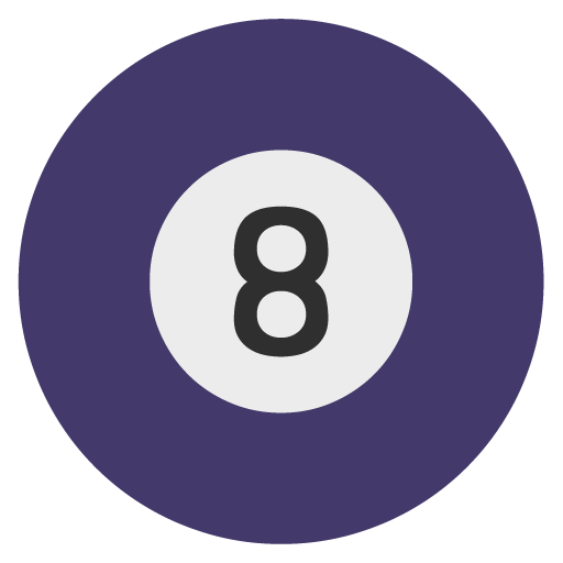 Bola Negra De Billar