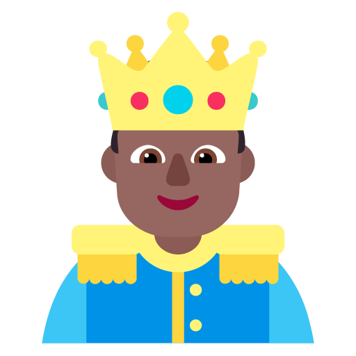 Pangeran: Warna Kulit Gelap-Sedang