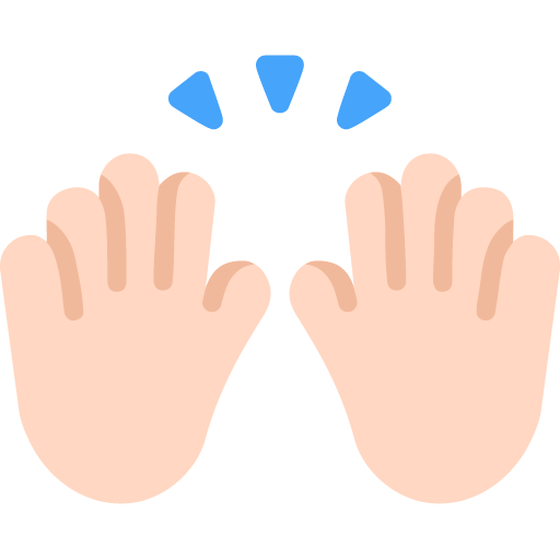 Mengangkat tangan: Warna Kulit Cerah