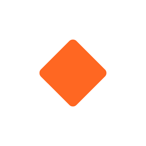 Rombo Naranja Pequeño