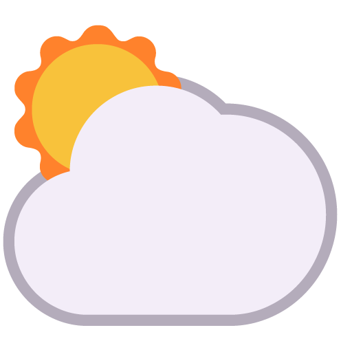 Sol Detrás De Una Nube Grande