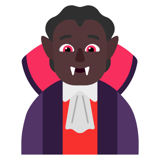 Vampir: Warna Kulit Gelap