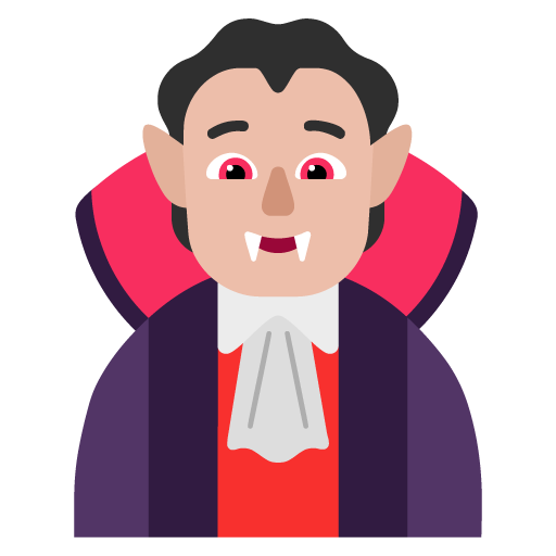 Vampir: Warna Kulit Cerah-Sedang