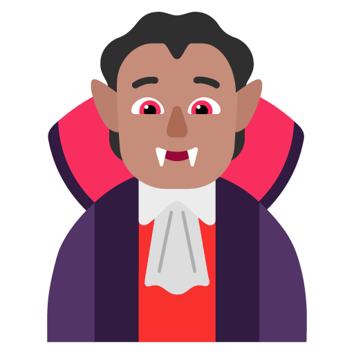 Vampir: Warna Kulit Sedang