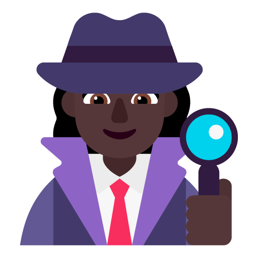 Detective Mujer: Tono de Piel Oscuro