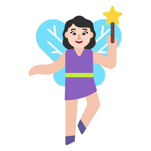 Peri wanita: Warna Kulit Cerah