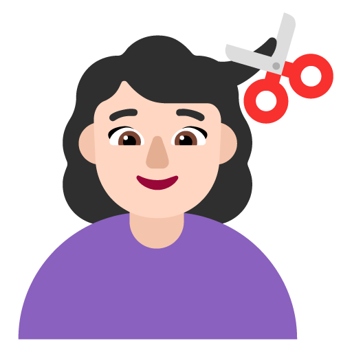 Wanita potong rambut: Warna Kulit Cerah