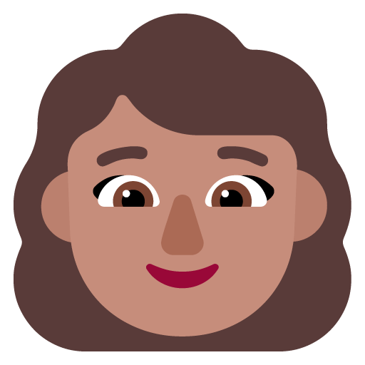 Wanita: Warna Kulit Sedang