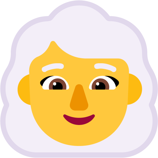 Wanita: Rambut Putih